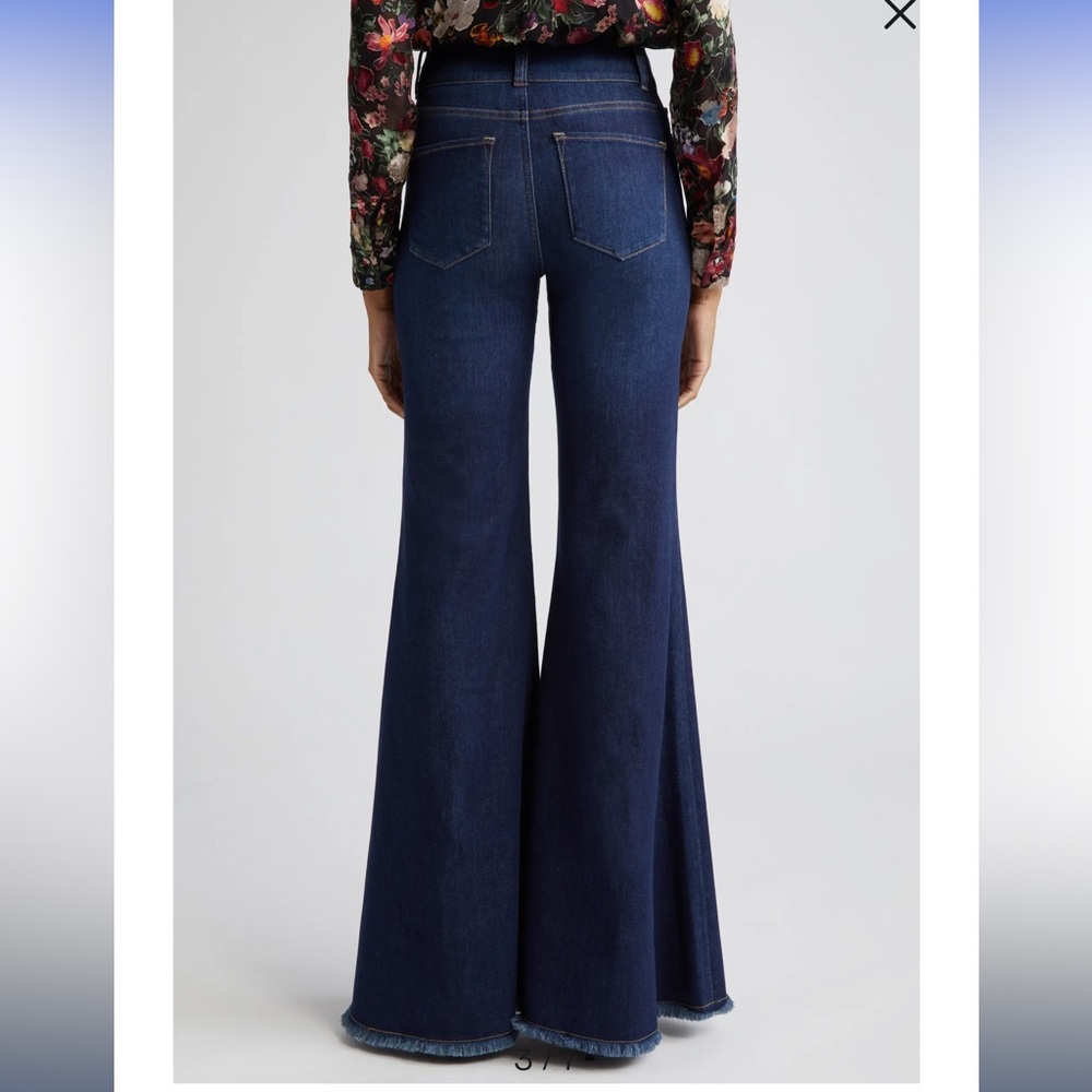 High Waist Ruffle Flare Leg Jeans Alice + Olivia sz 27 NWOT
Dream On - Picture 3 of 8
